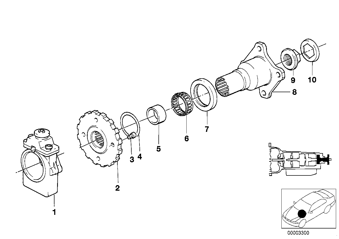 BMW 24 11 1 218 009 - Уплотняющее кольцо, сальник, ступица колеса unicars.by