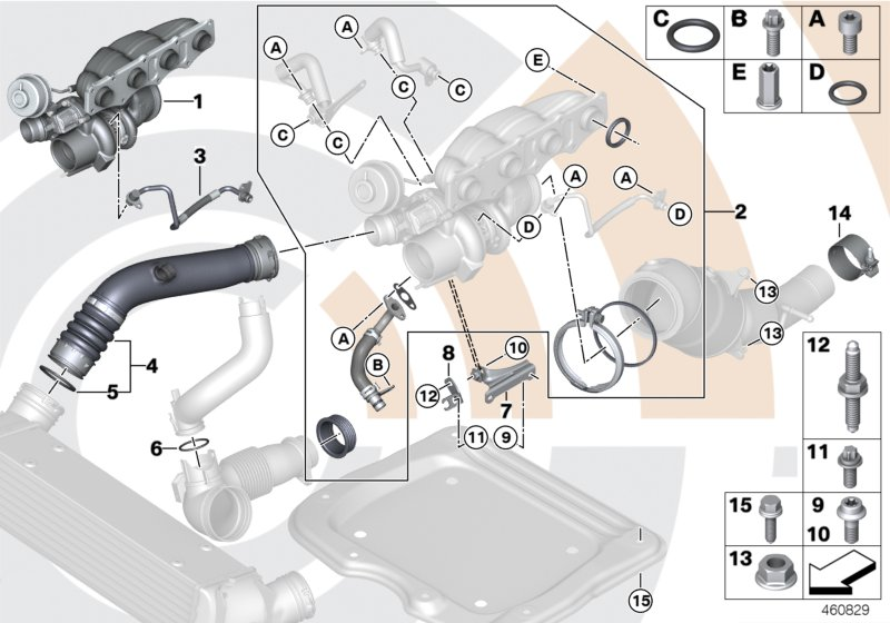 BMW 11657642469 - Турбина, компрессор unicars.by