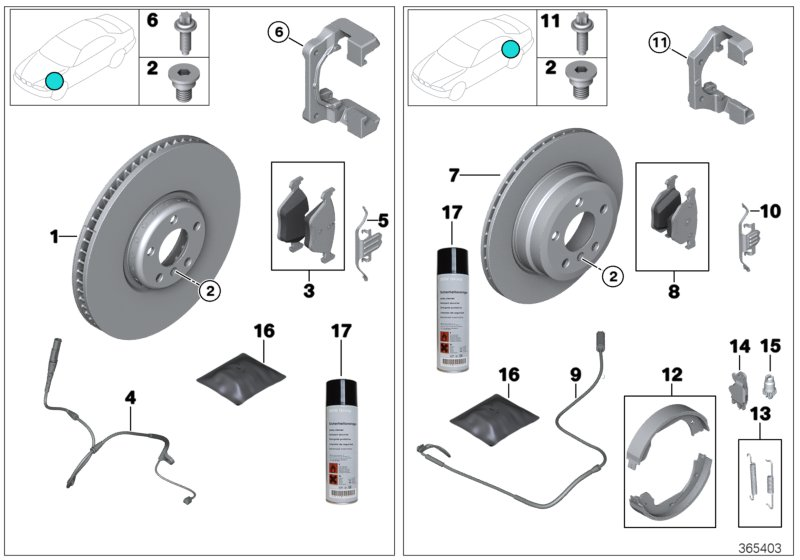 BMW 34116864058 - Тормозной диск unicars.by