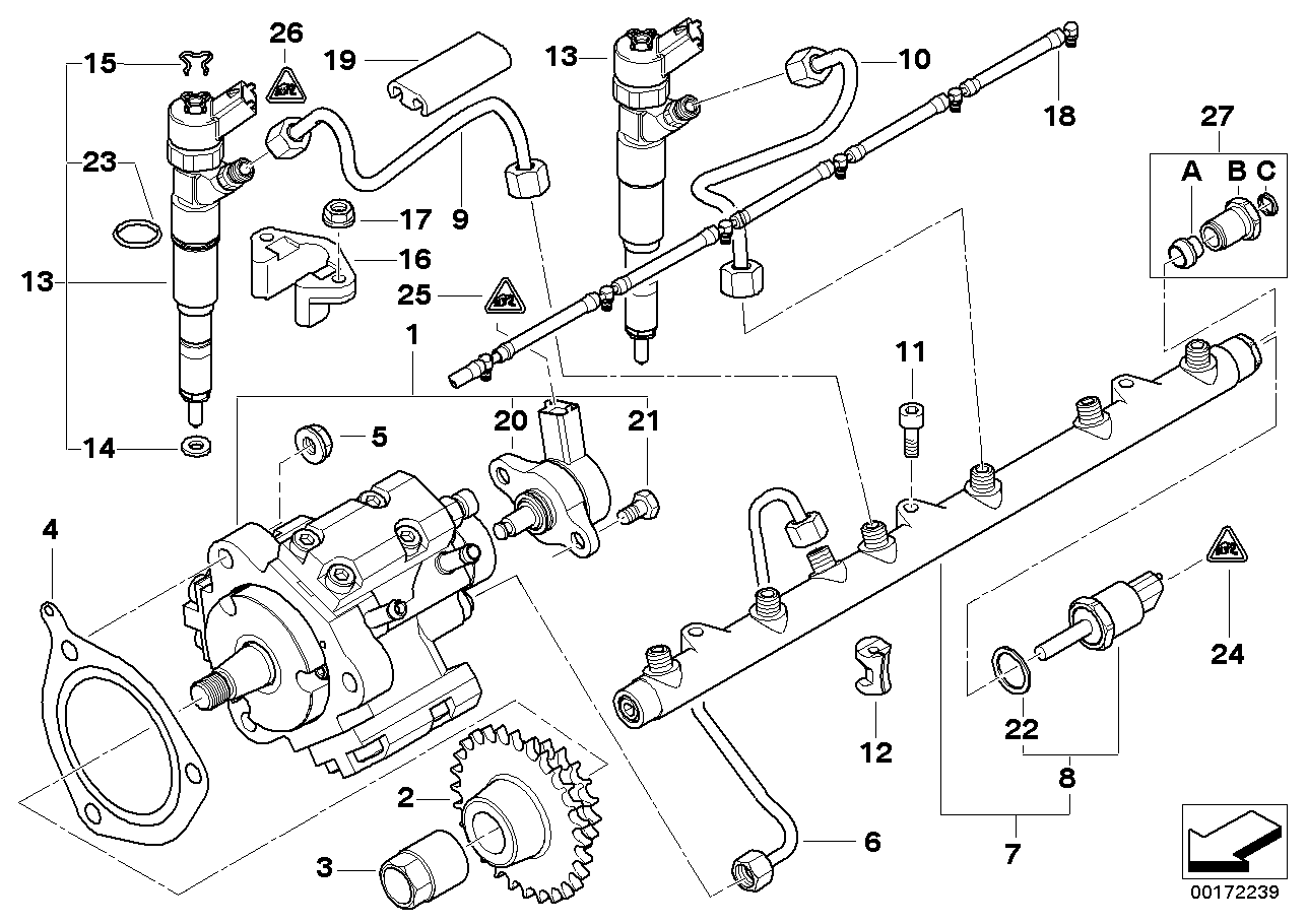 BMW 13 53 7 785 722 - Уплотнительное кольцо, шахта форсунки unicars.by