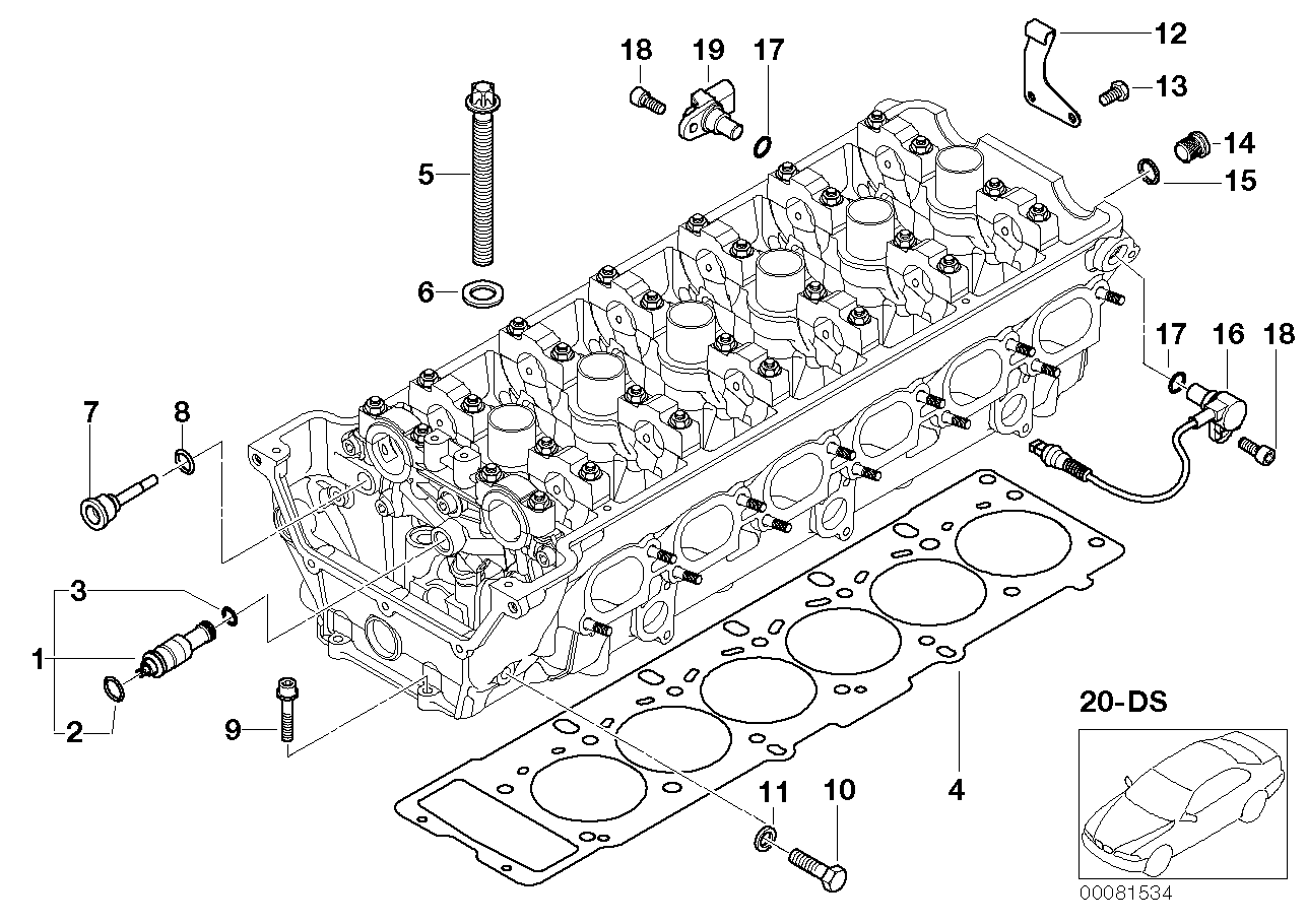 BMW 11 41 1 306 082 - Прокладка, масляный насос unicars.by