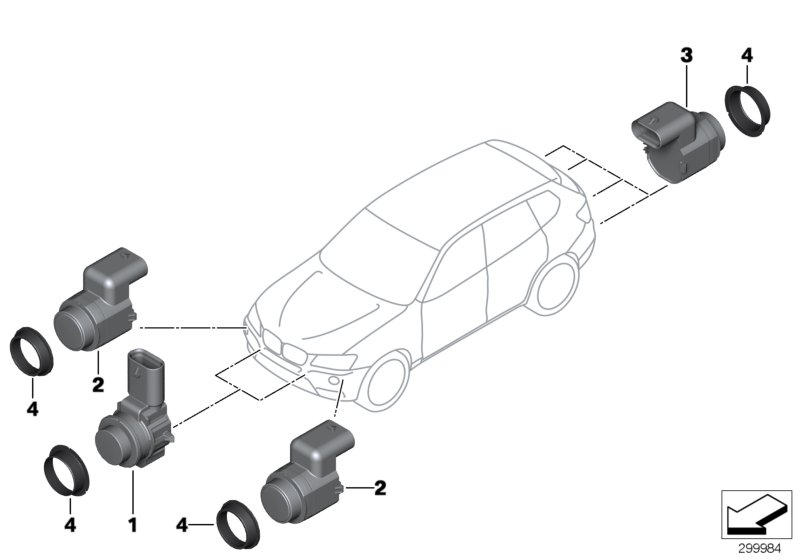 BMW 66209142216 - Датчик давления в шинах unicars.by