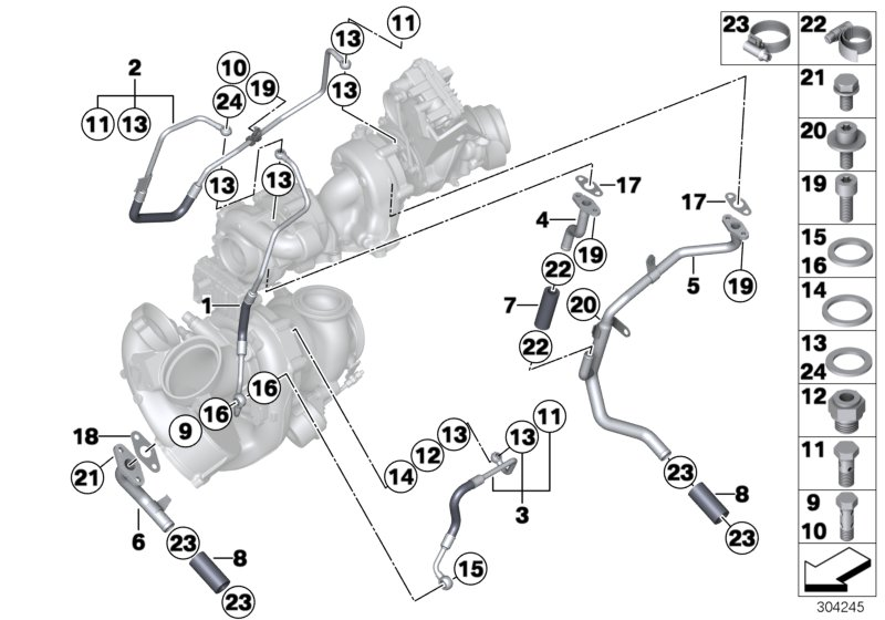 BMW 11428570844 - Уплотнительное кольцо, компрессор unicars.by