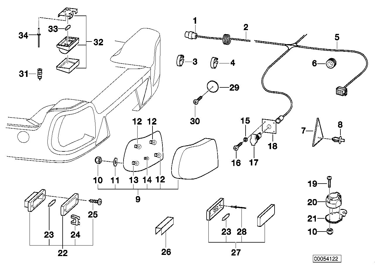 BMW 63 21 7 160 793 - Лампа накаливания, освещение щитка приборов unicars.by