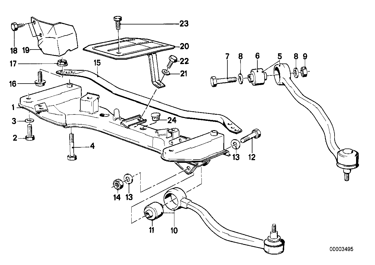 BMW 31 12 1 139 991 - Рычаг подвески колеса unicars.by