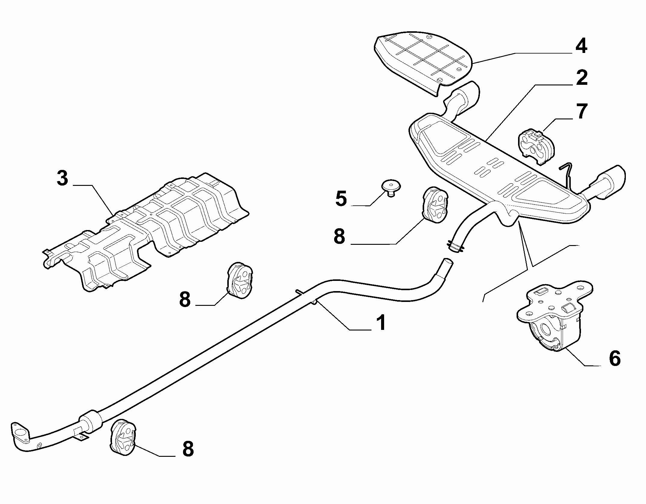 Chrysler 51817964 - PAD LEFT unicars.by