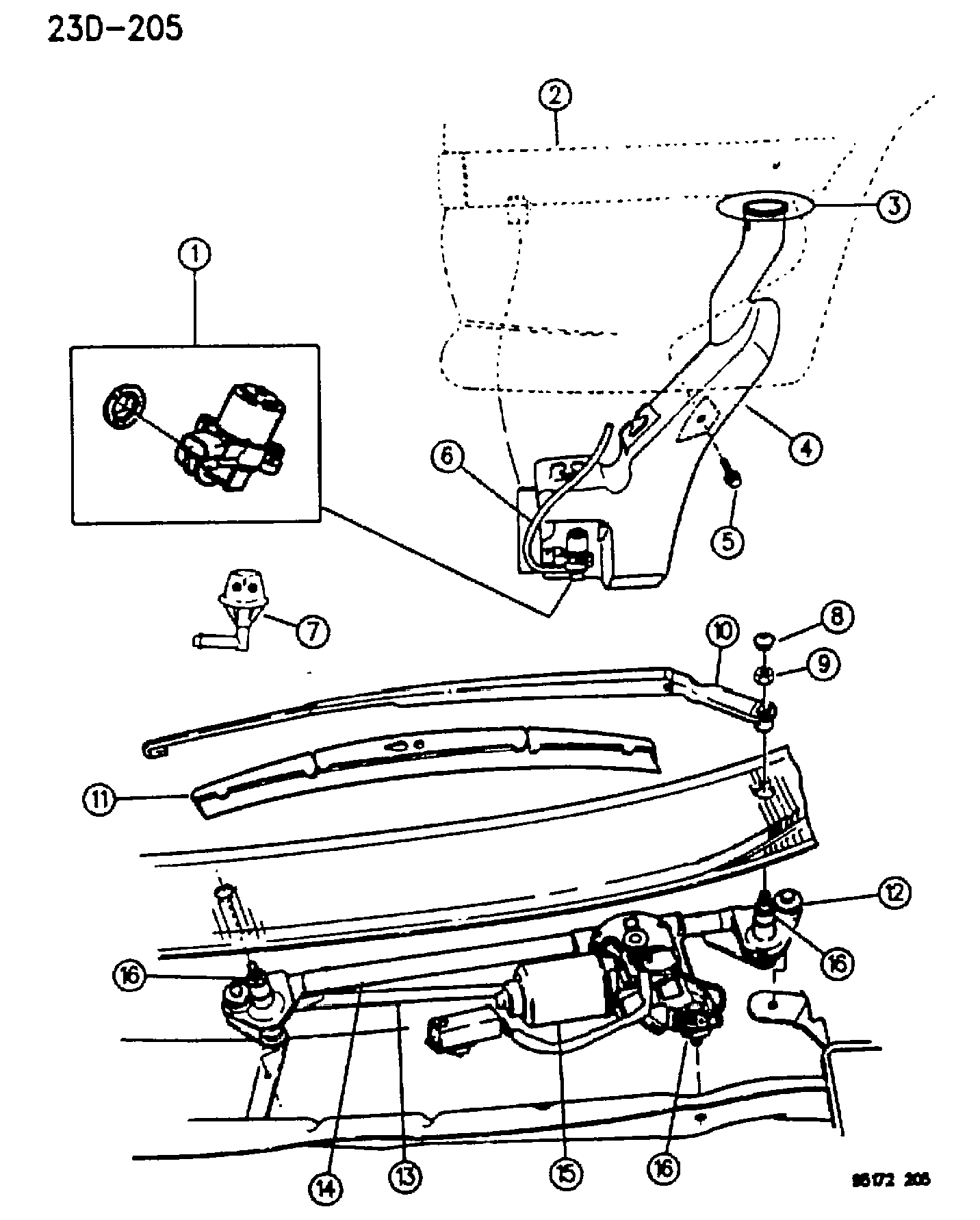 Chrysler 438 9446 - Щетка стеклоочистителя unicars.by