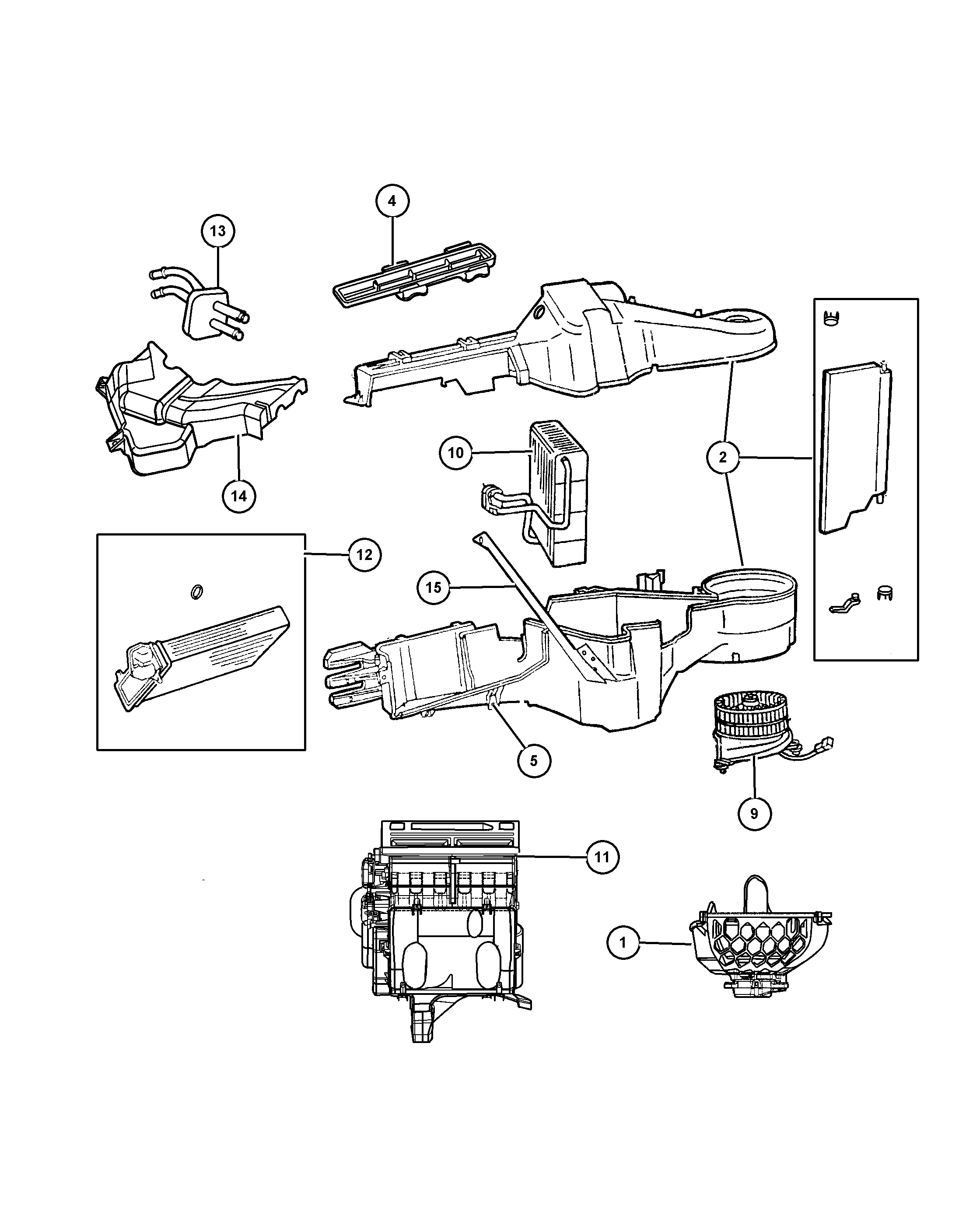 Chrysler 4885 482AC - Сопротивление, реле, вентилятор салона unicars.by