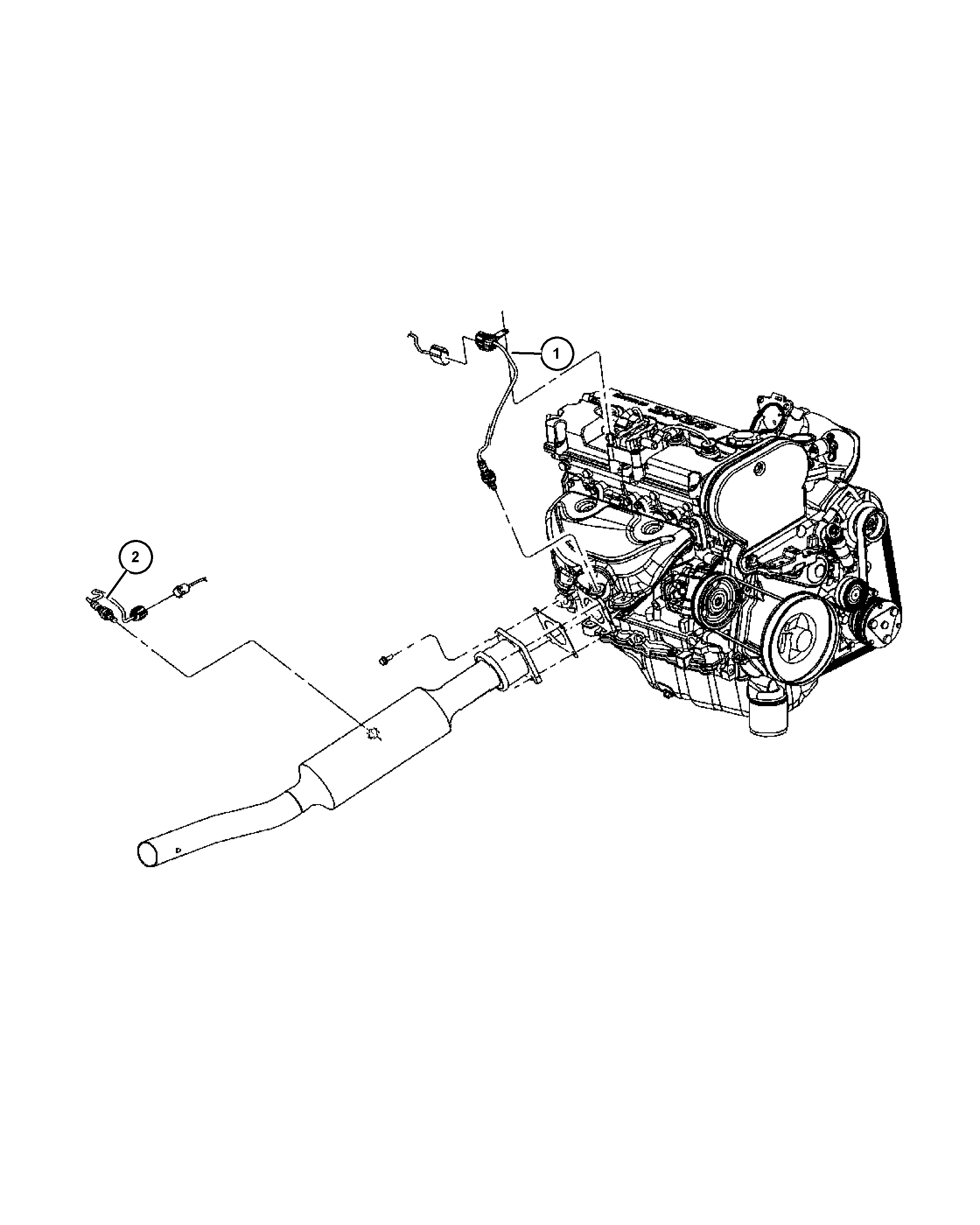 RAM 56029 050AA - Лямбда-зонд, датчик кислорода unicars.by