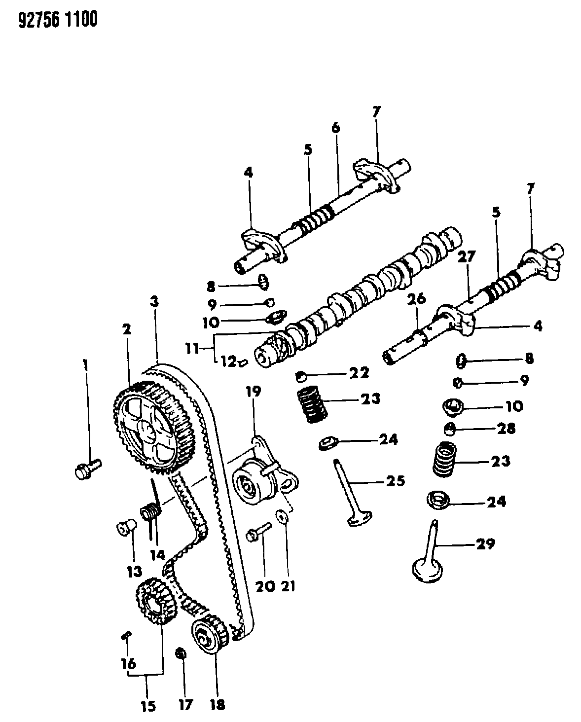 Hyundai MD14 0227 - Зубчатый ремень ГРМ unicars.by