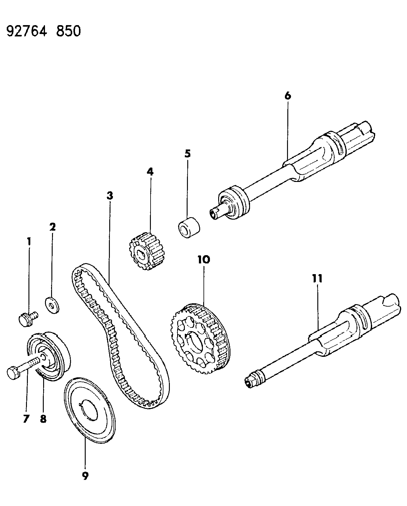 Hyundai MD18 2295 - Зубчатый ремень ГРМ unicars.by