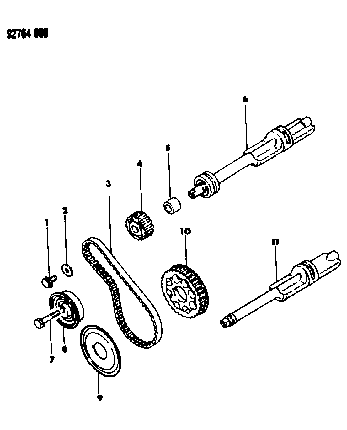 Mitsubishi MD10 6103 - Зубчатый ремень ГРМ unicars.by