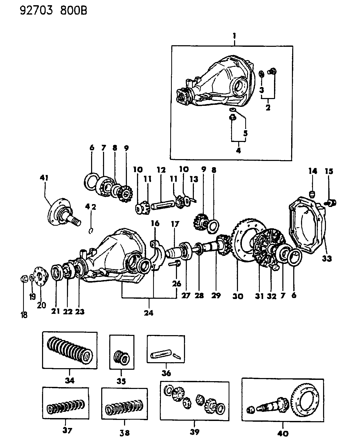 Chrysler MB39 3932 - Уплотняющее кольцо, дифференциал unicars.by