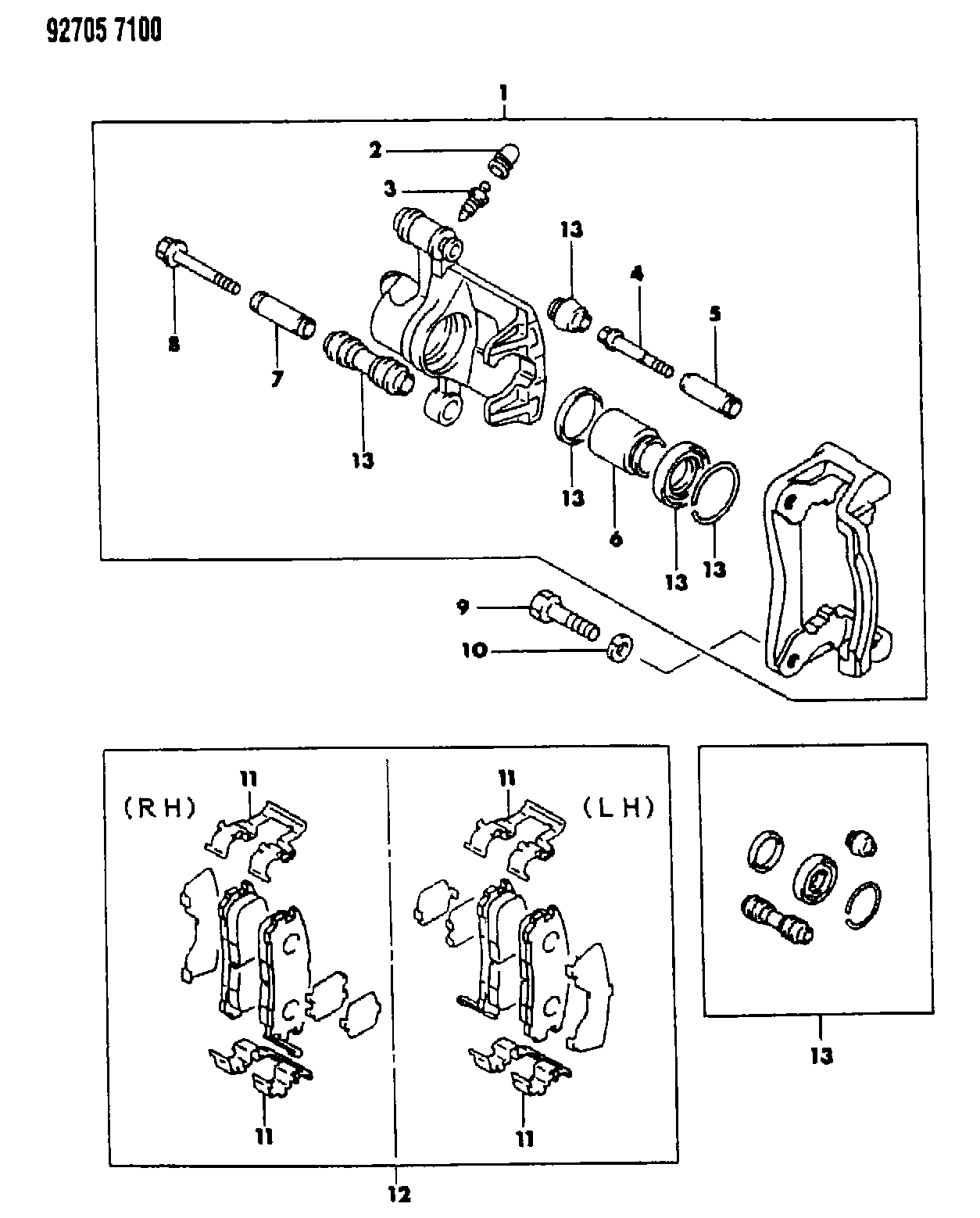 Dodge MB85 7335 - Тормозные колодки, дисковые, комплект unicars.by