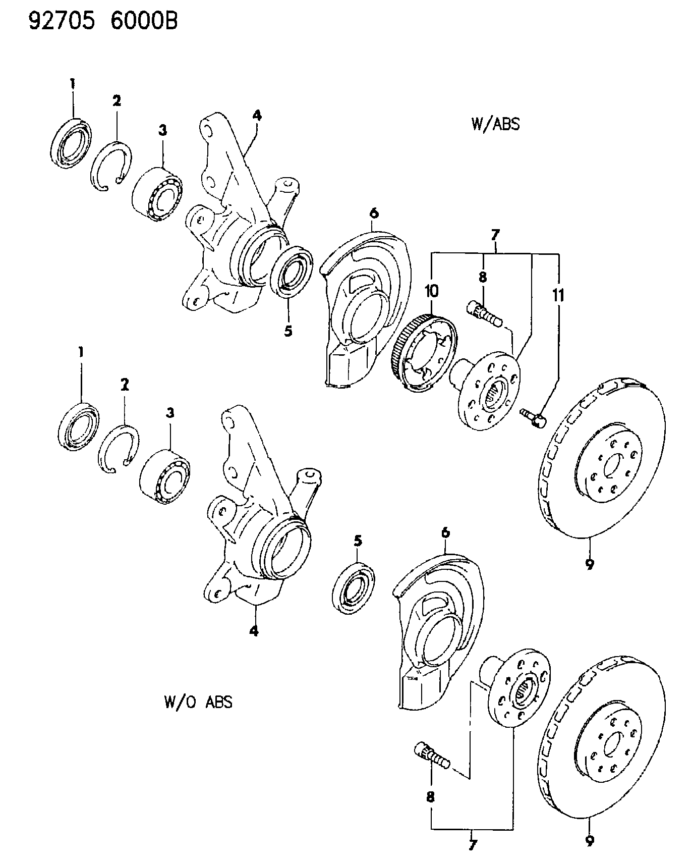 Mitsubishi MB40 7639 - Тормозной диск unicars.by