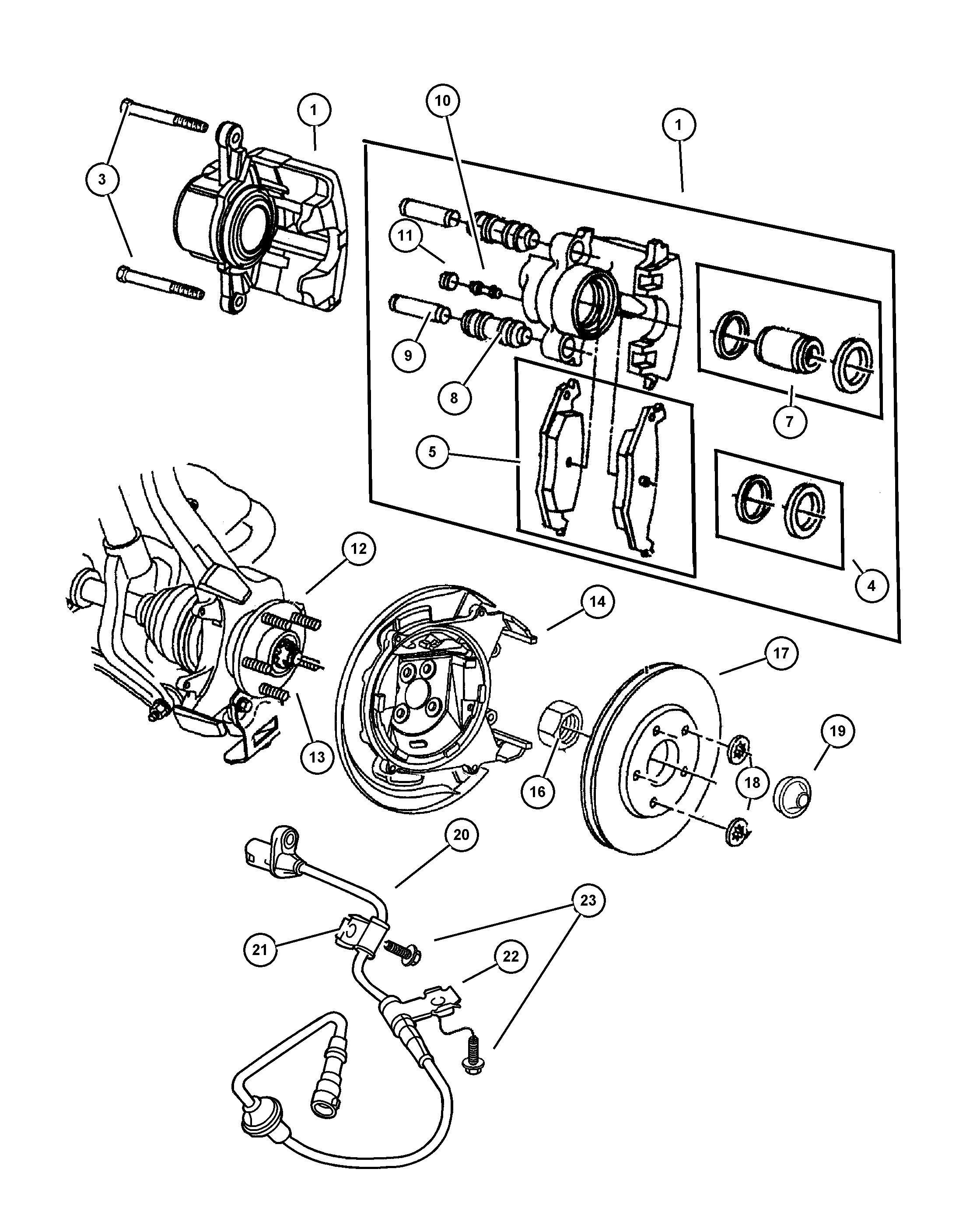 Dodge 5066 309AA - Тормозные колодки, дисковые, комплект unicars.by