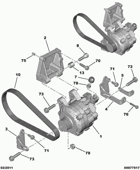 Scania 5708 94 - Компрессор кондиционера unicars.by