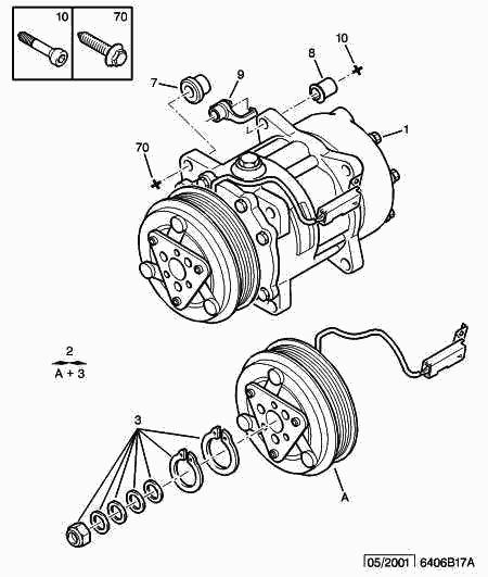 PEUGEOT 6453.LS - Компрессор кондиционера unicars.by