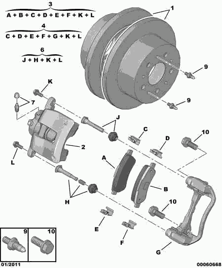 PEUGEOT 4249 31 - Тормозной диск unicars.by