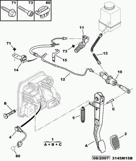 Towmotor Corp. 2156 36 - CLUTCH CONTROL PIPE unicars.by