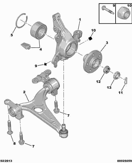 FIAT 3520 X0 - Рычаг подвески колеса unicars.by