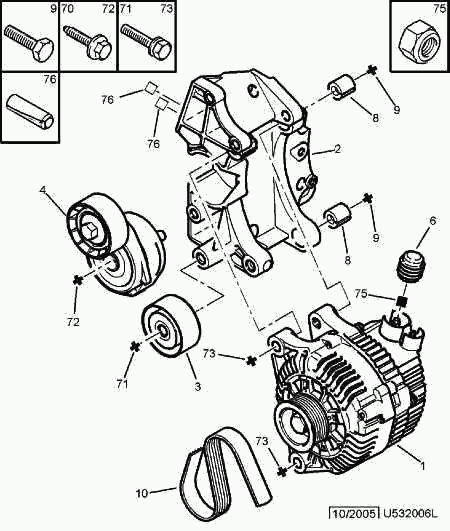 PEUGEOT (DF-PSA) 5751 C8 - Натяжитель, поликлиновый ремень unicars.by