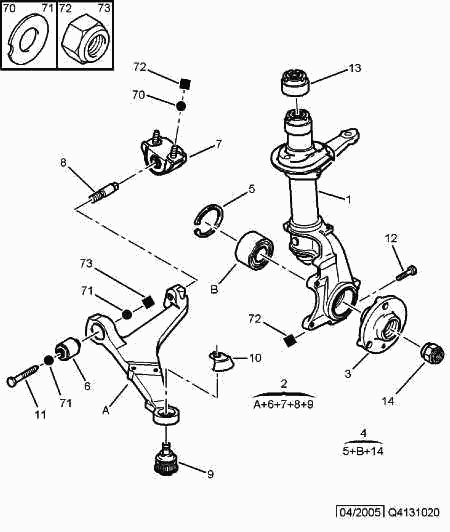 PEUGEOT 3523 50 - Сайлентблок, рычаг подвески колеса unicars.by