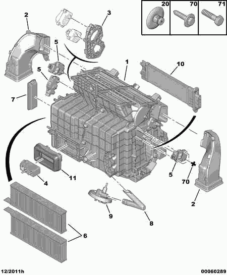 General Motors 6447 XG - BATCH OF CARBON FILTERS unicars.by