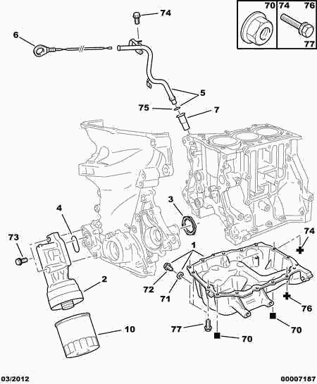 CITROËN/PEUGEOT 6822.AG - Уплотнительное кольцо unicars.by