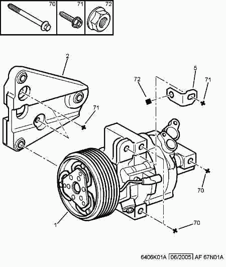 CITROËN/PEUGEOT 6453 RJ - Компрессор кондиционера unicars.by