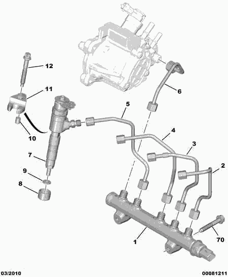 Land Rover 1982 G6 - Ремкомплект, распылитель unicars.by