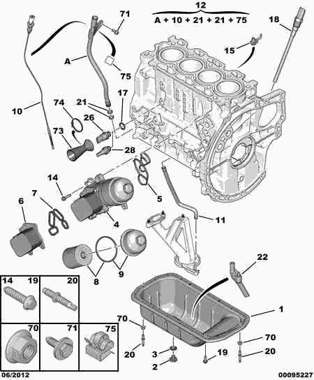 TOYOTA 1103 N9 - Масляный радиатор, двигательное масло unicars.by