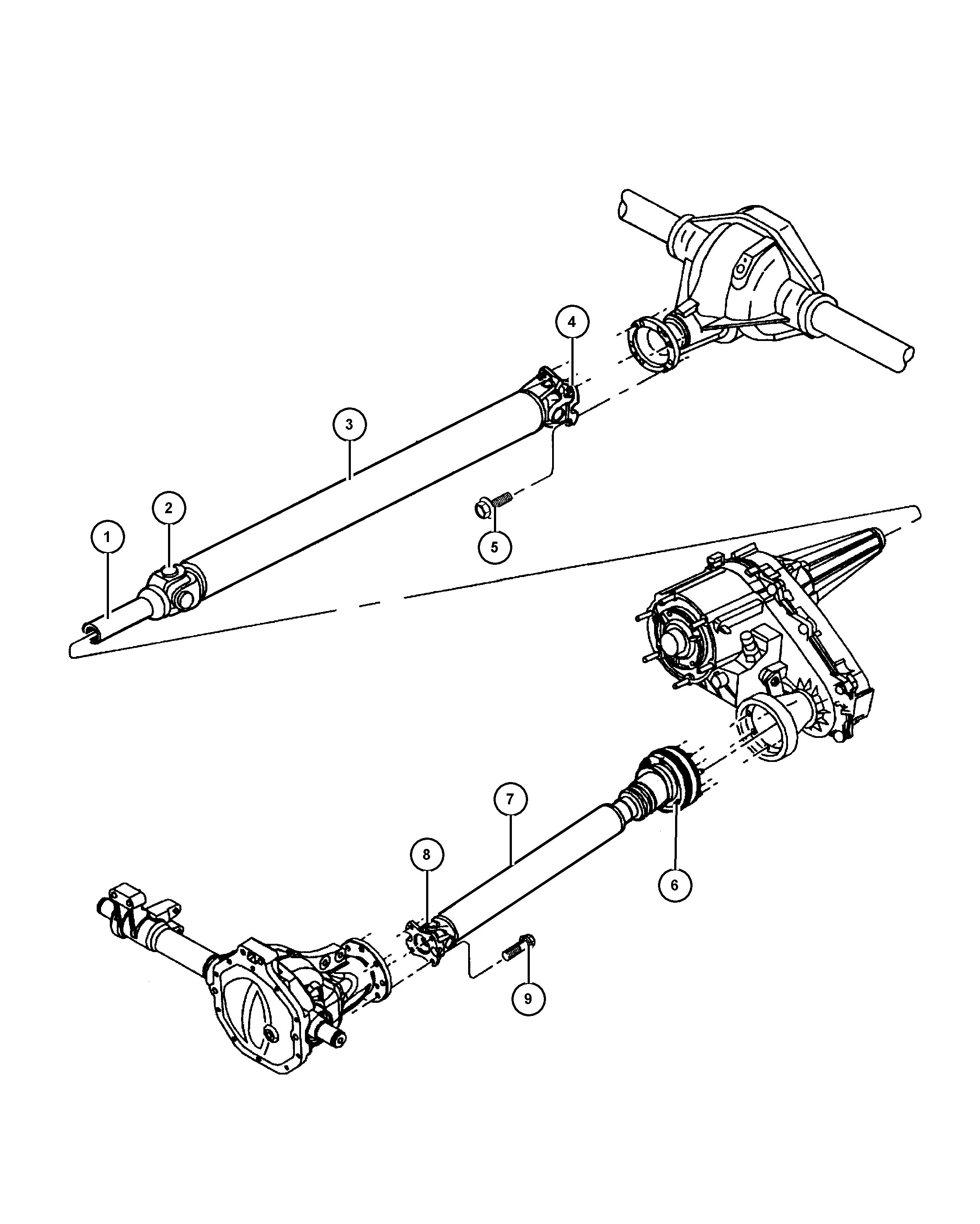 Chrysler 488 2793 - Карданный шарнир с крестовиной unicars.by