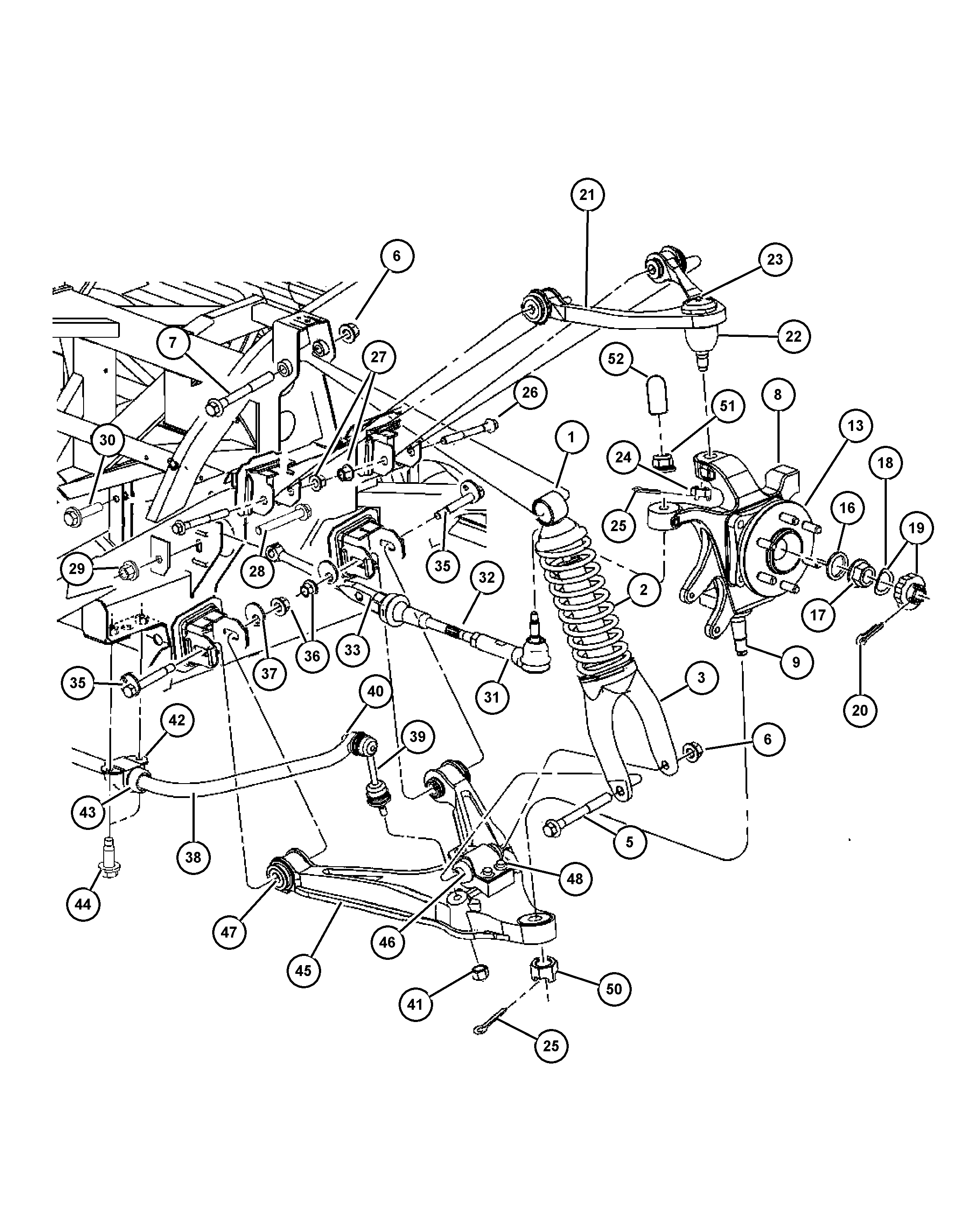 Chrysler 610 1696 - Гайка, выпускной коллектор unicars.by