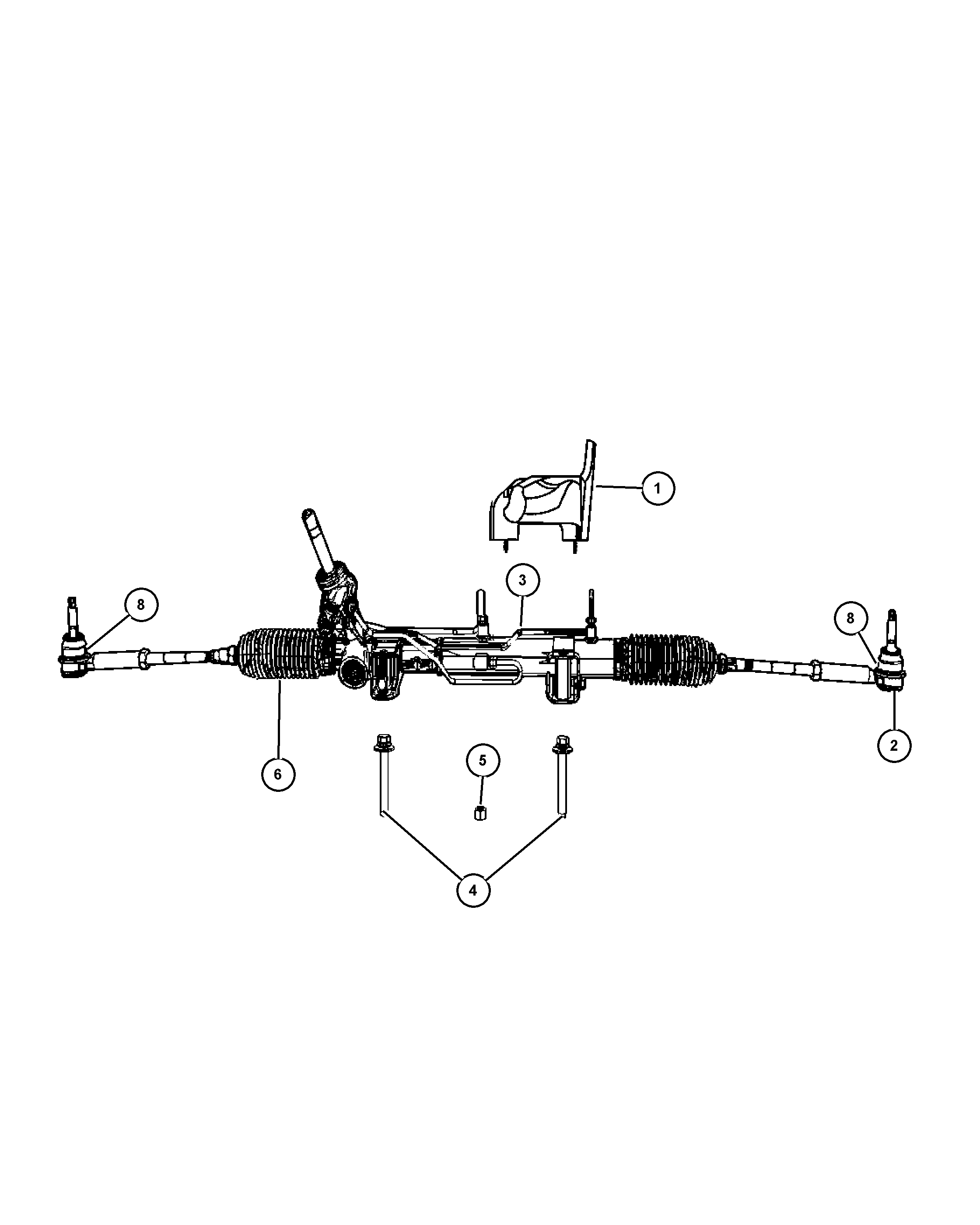 CHRYSLER (BBDC) 5183 761AA - Наконечник рулевой тяги, шарнир unicars.by