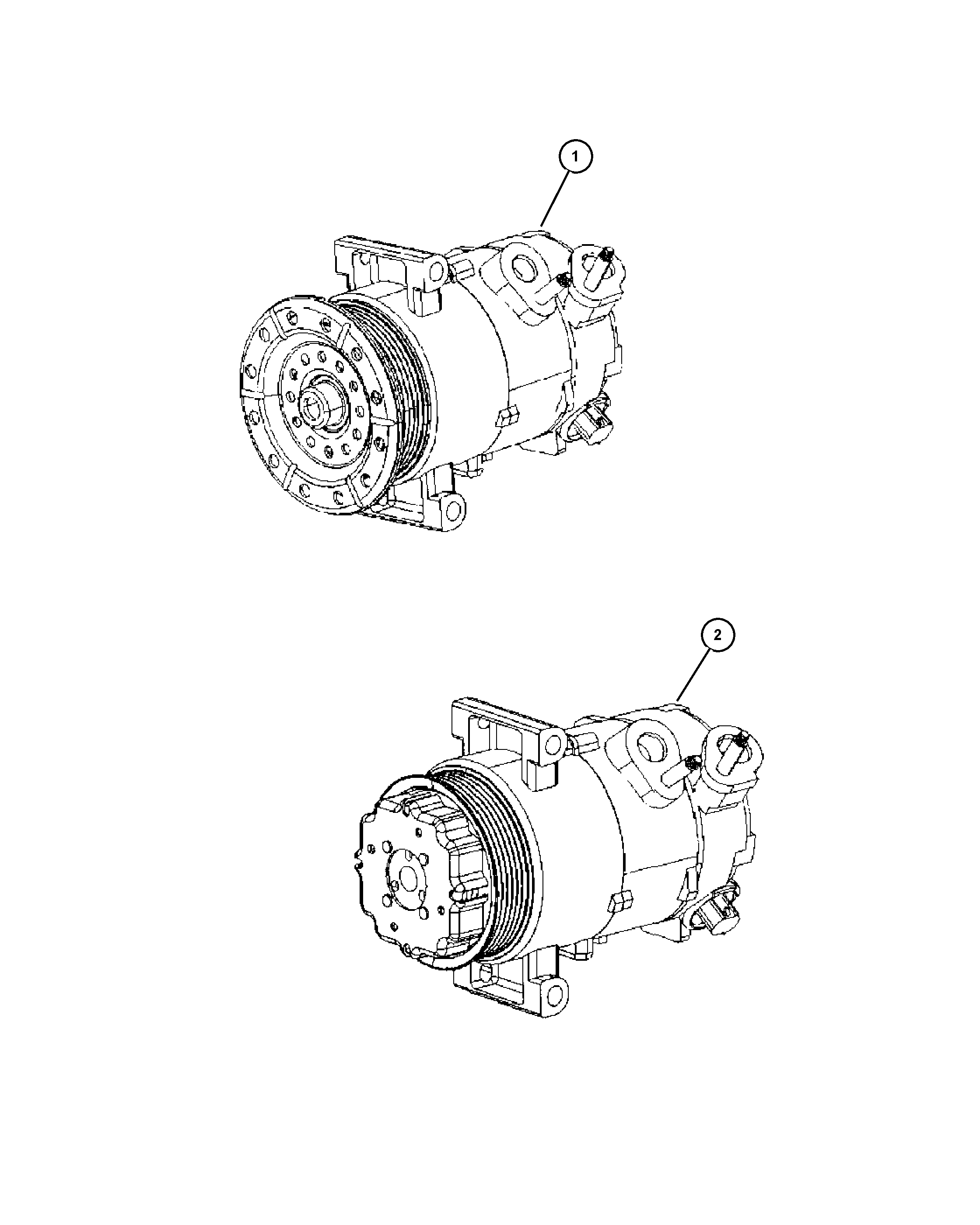 Jeep 55111 423AC - Компрессор кондиционера unicars.by