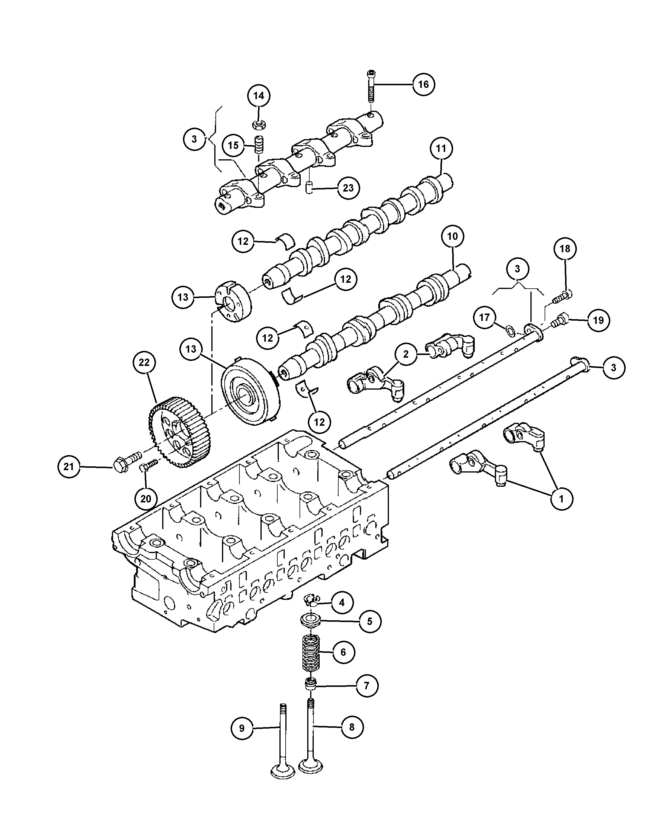 VW 68001 551AA - SEAL VALVE GUIDE unicars.by