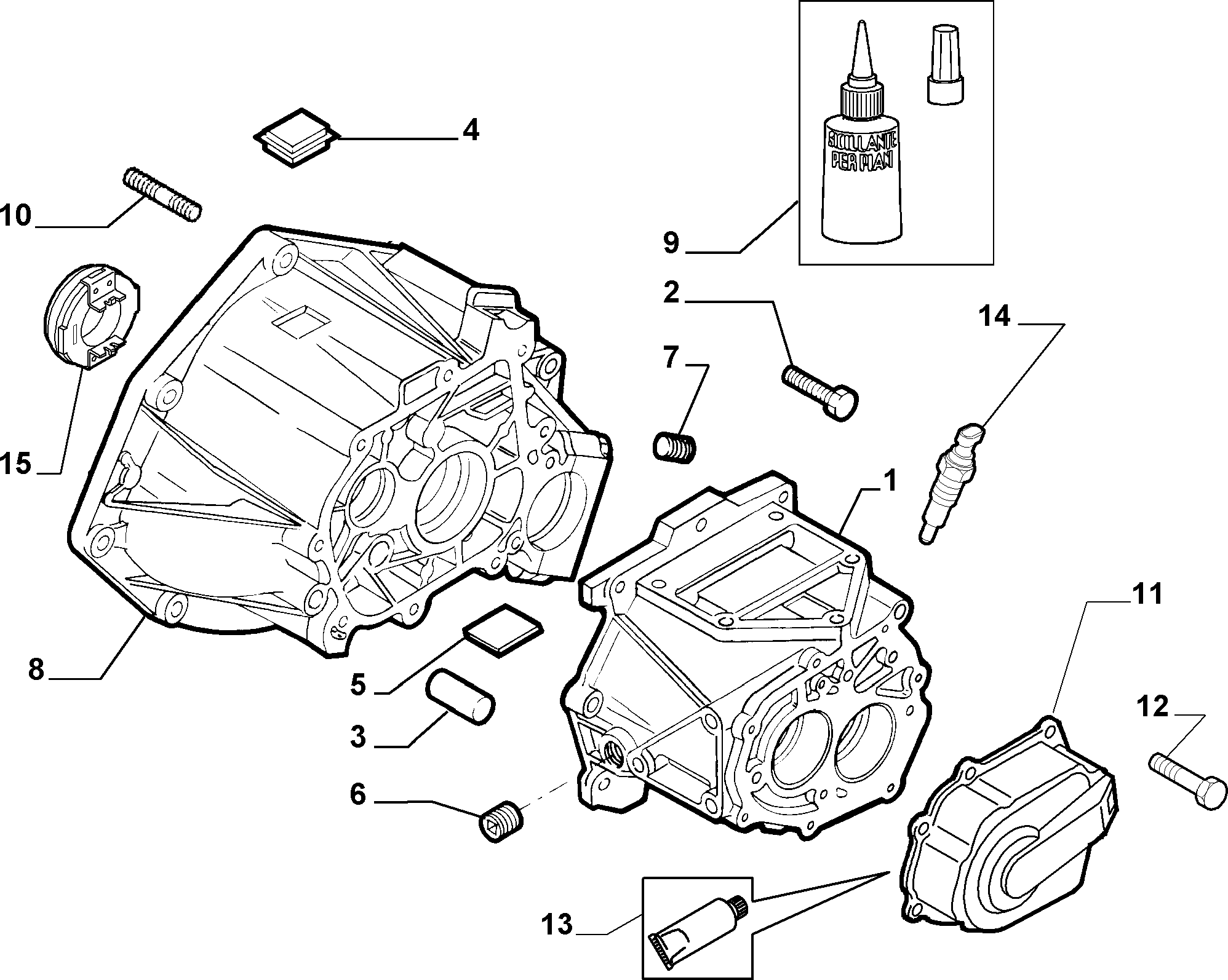 FIAT 55220302 - Выжимной подшипник сцепления unicars.by