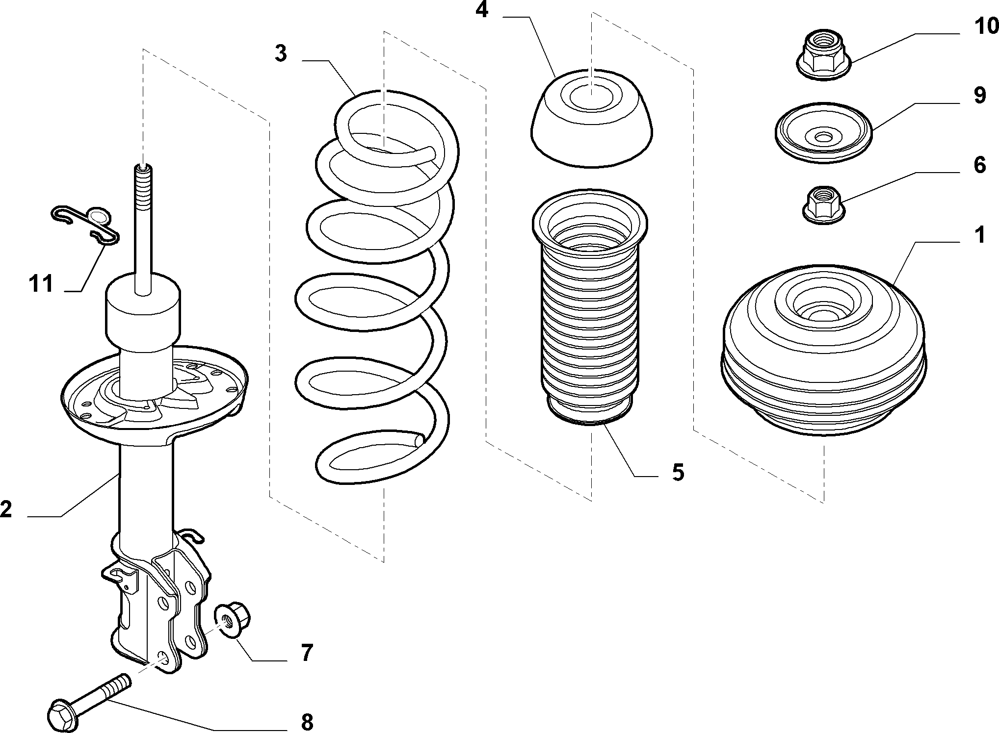 Opel 51780079 - Опора стойки амортизатора, подушка unicars.by