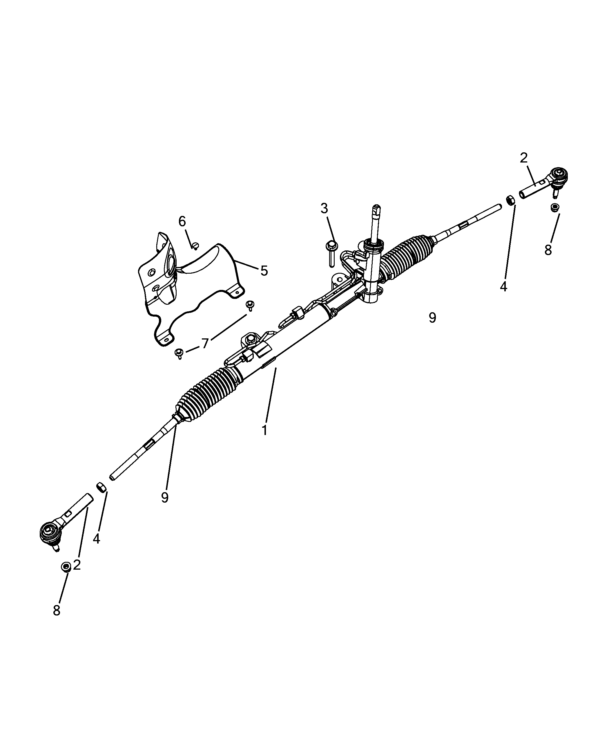 Auto Union K68141058AA - Наконечник рулевой тяги, шарнир unicars.by