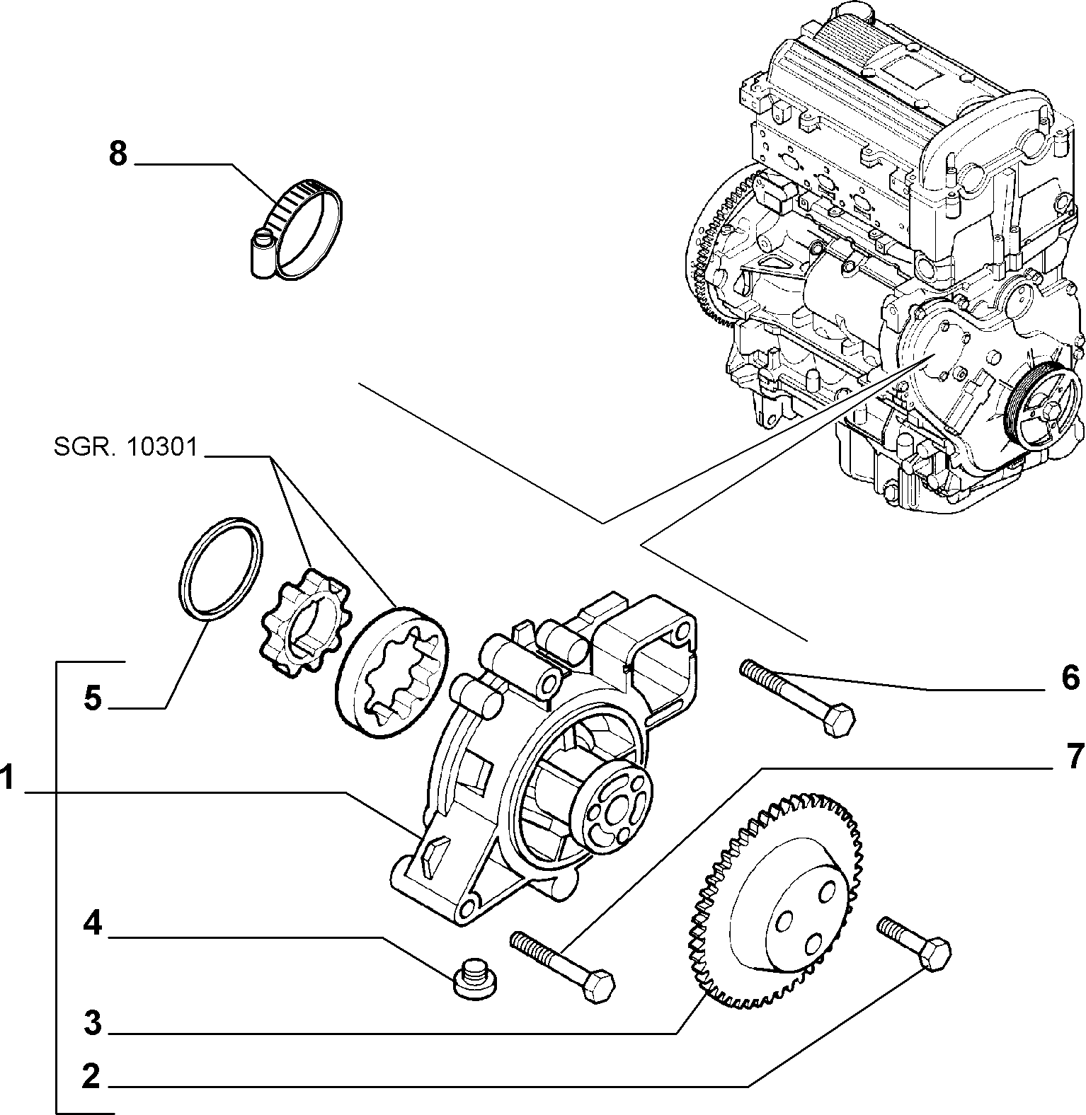 FIAT 71769761 - Водяной насос unicars.by