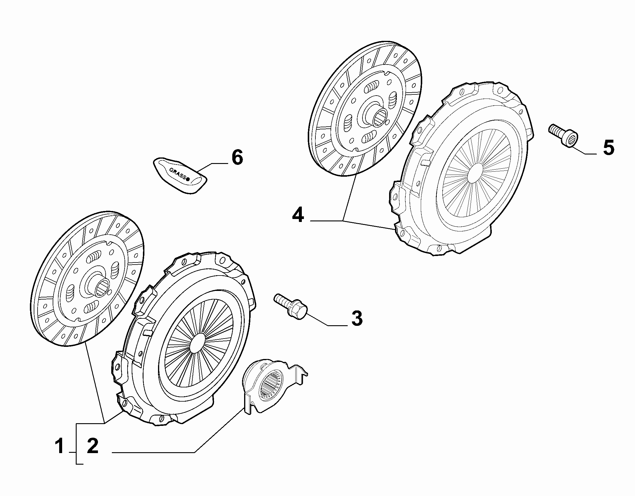 Zastava 46821336 - Выжимной подшипник сцепления unicars.by