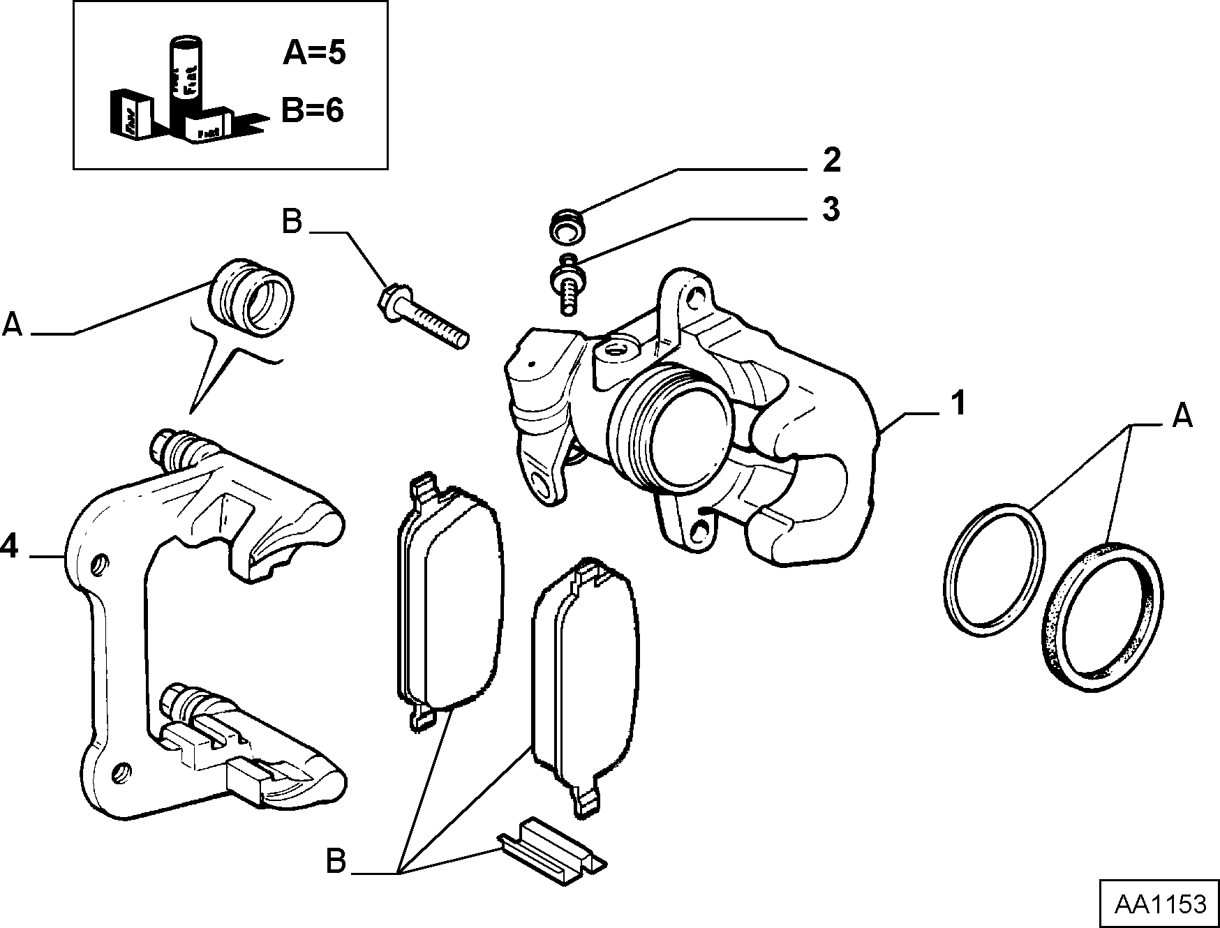 FIAT 77365749 - Тормозной суппорт unicars.by