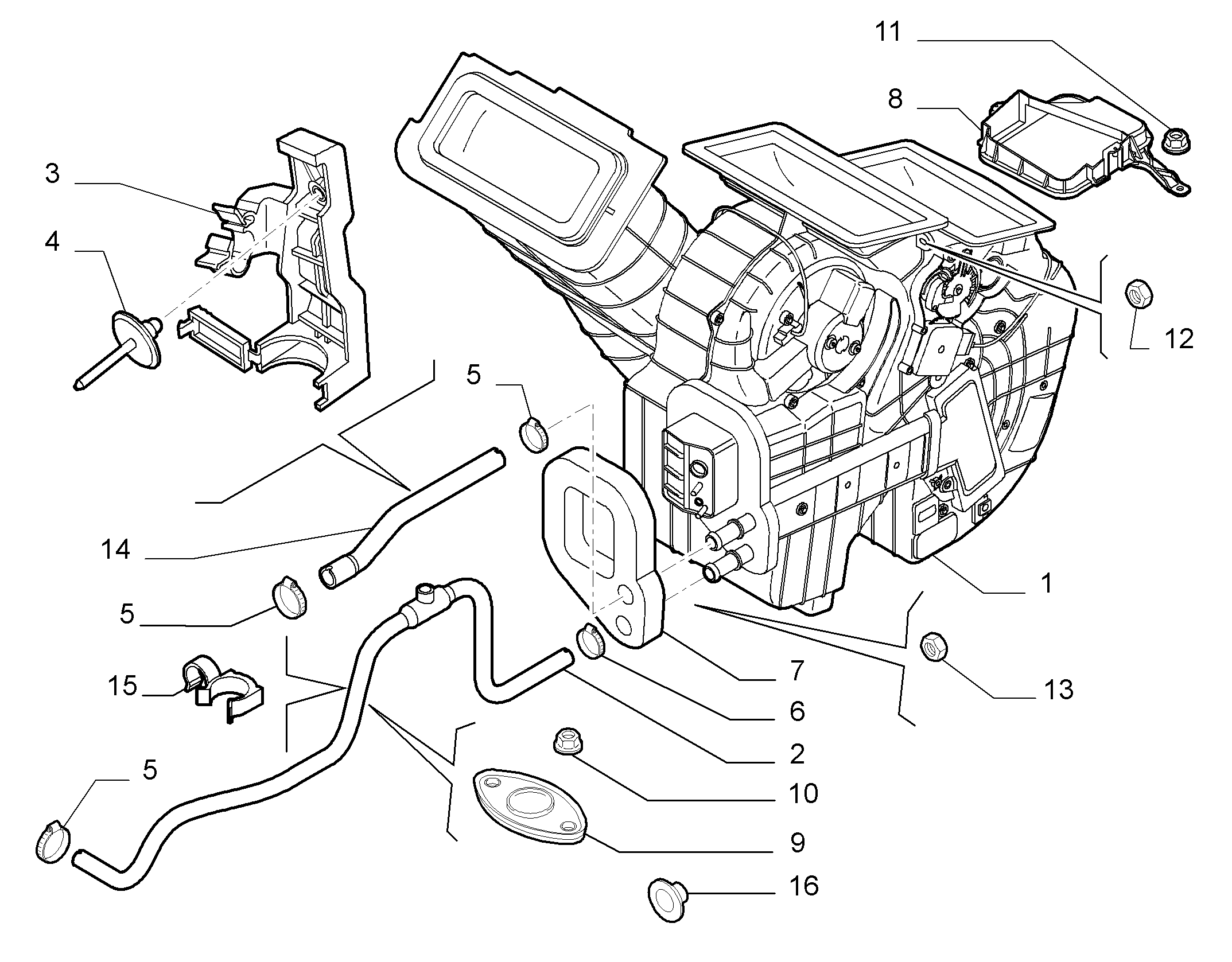 FIAT 7661695 - Шарнирный комплект, ШРУС, приводной вал unicars.by