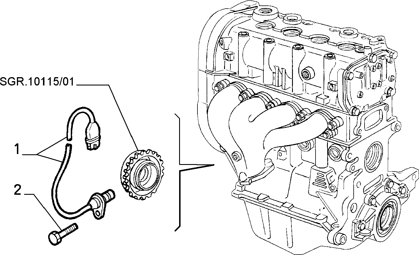 ALFA 7787256 - SENDING UNIT unicars.by