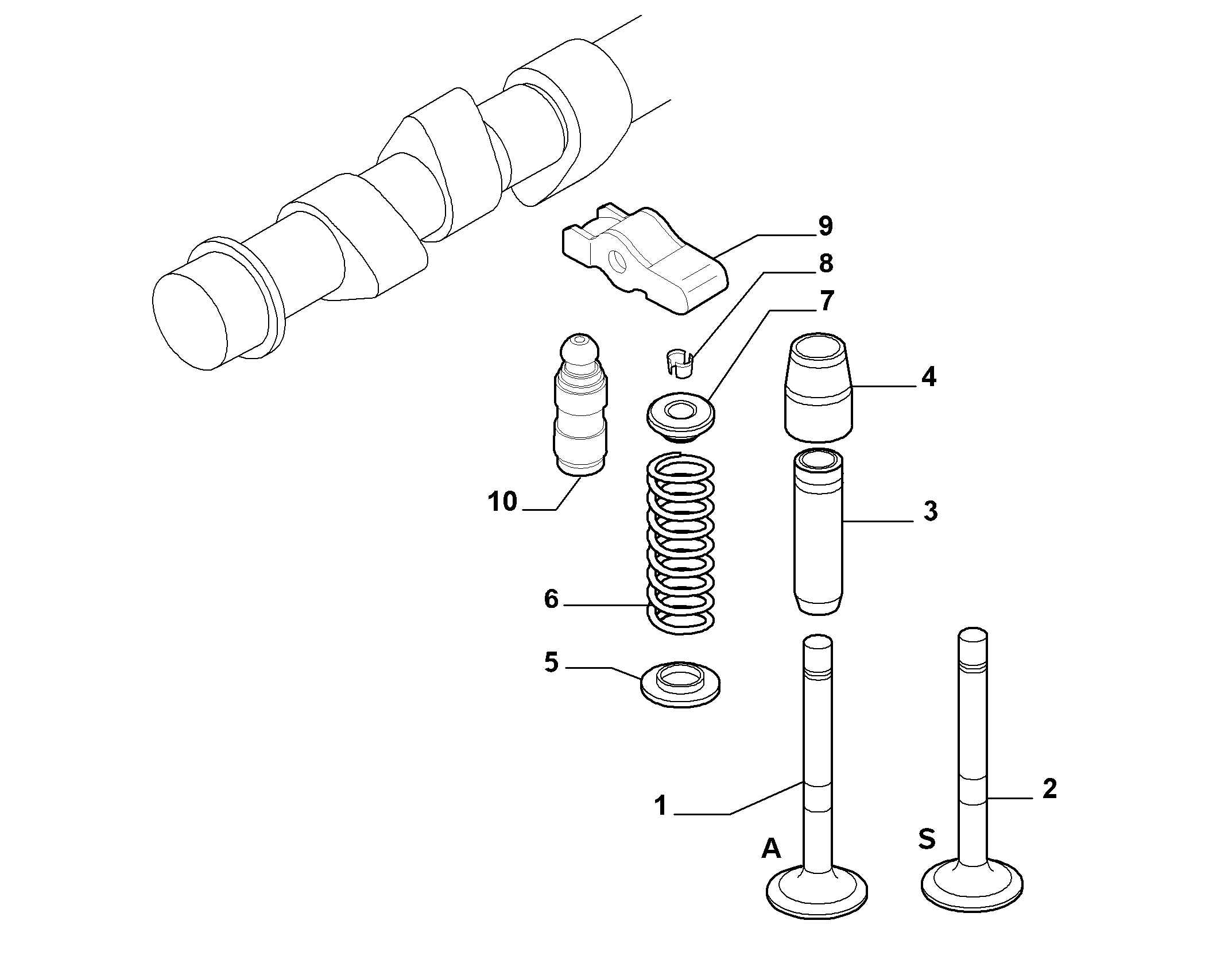 Lancia 46556651 - Уплотнительное кольцо, стержень клапана unicars.by