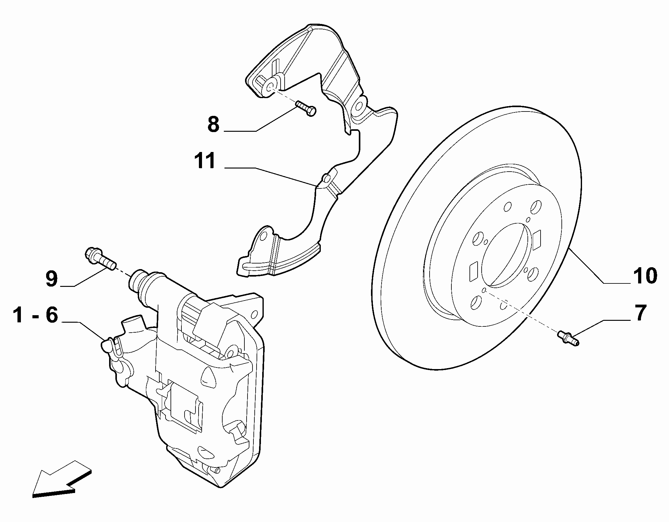 FIAT 46788929 - Тормозной диск unicars.by