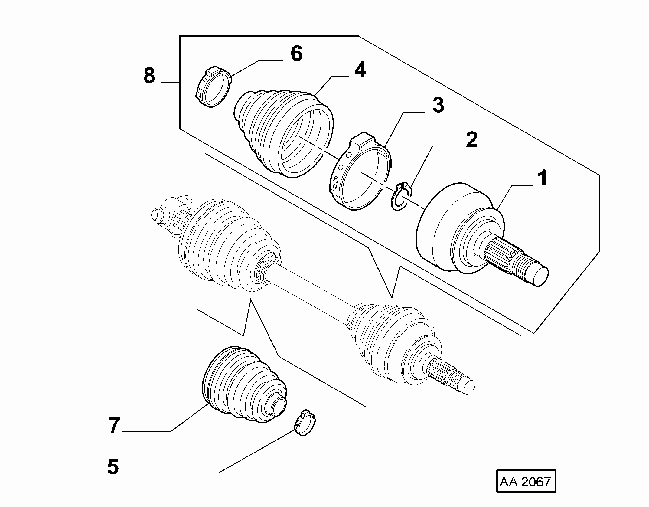 FIAT 46307733 - Пыльник, приводной вал unicars.by