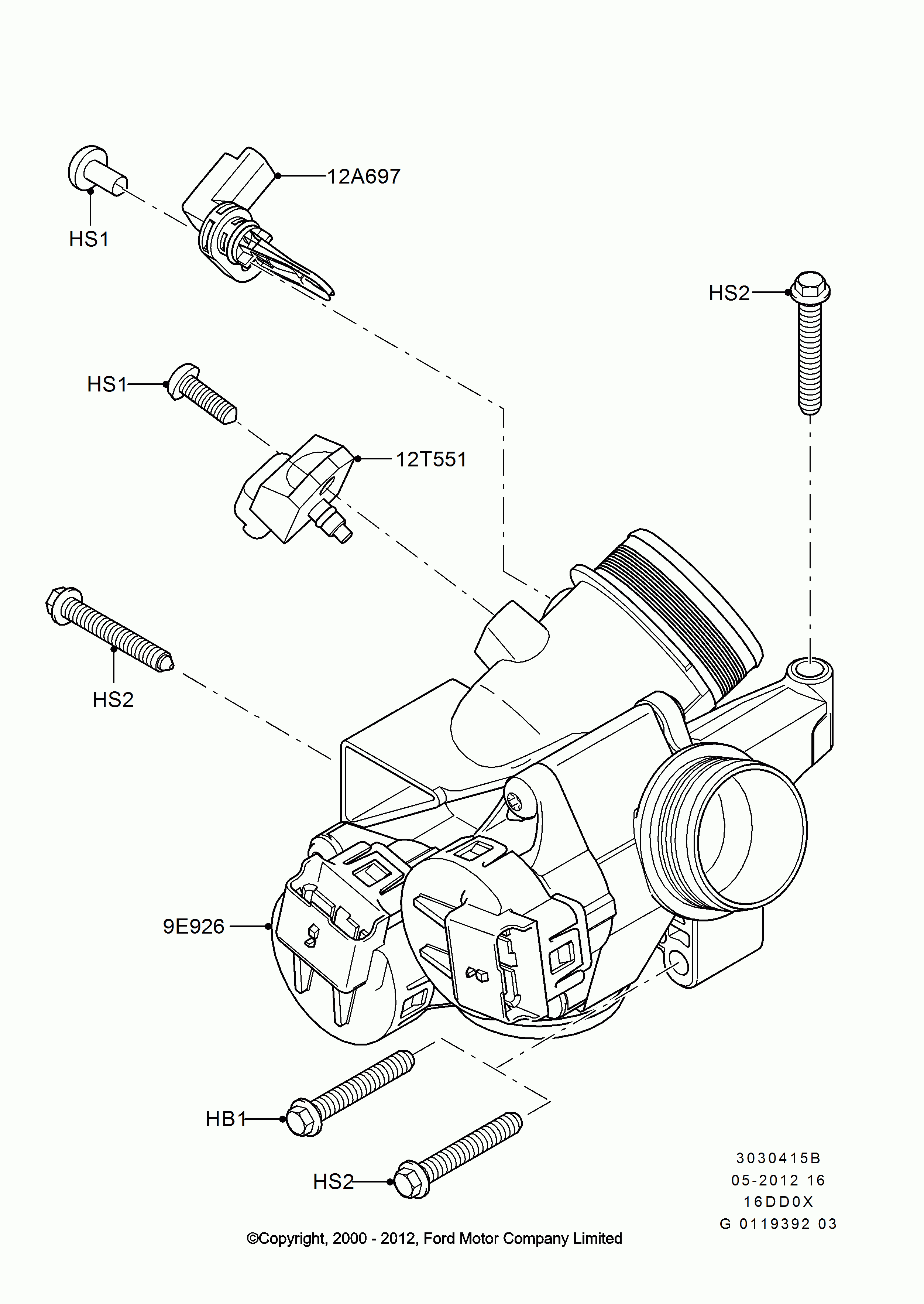 FORD 1 530 145 - Датчик, температура впускаемого воздуха unicars.by