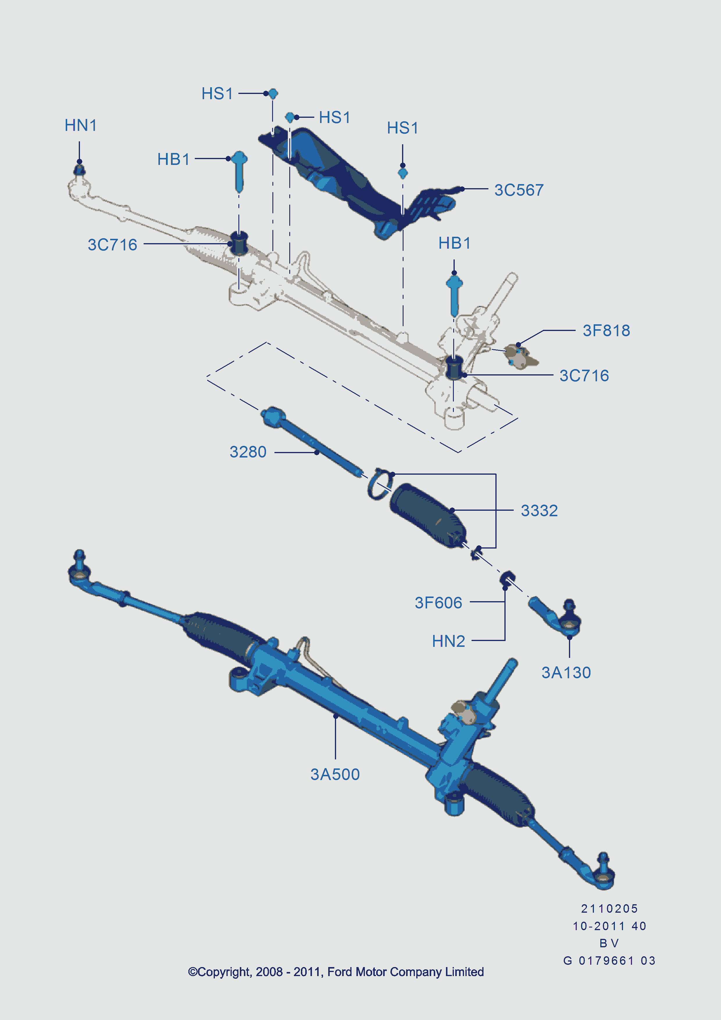 FORD 1541488* - Наконечник рулевой тяги, шарнир unicars.by